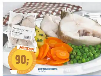 Coop Obs Lerøy torskekoteletter tilbud