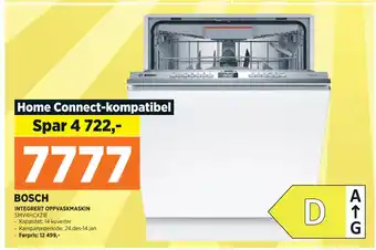POWER Bosch integrert oppvaskmaskin smv4hcx21e tilbud