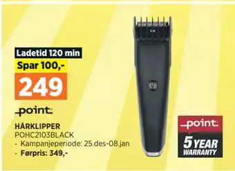POWER Hårklipper tilbud