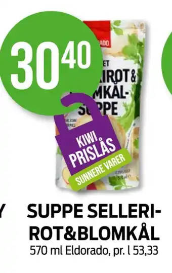 Kiwi Eldorado suppe tilbud