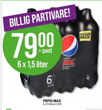 Kiwi Pepsi max brus tilbud