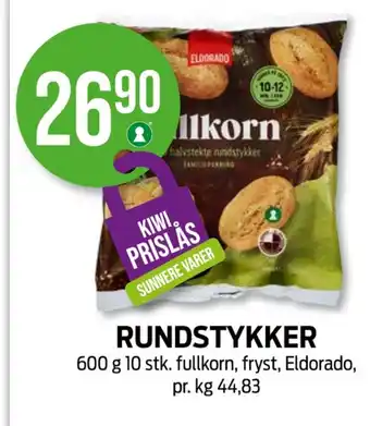 Kiwi Eldorado rundstykker tilbud