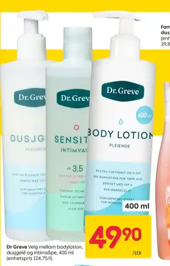 Rusta Dr greve intimvask tilbud