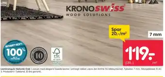 Rusta Krono laminatgulv tilbud