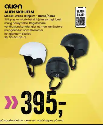 Sport Outlet Alien skihjelm tilbud