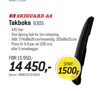 Thansen Takboks tilbud