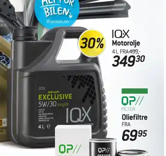 Thansen Motorolje tilbud