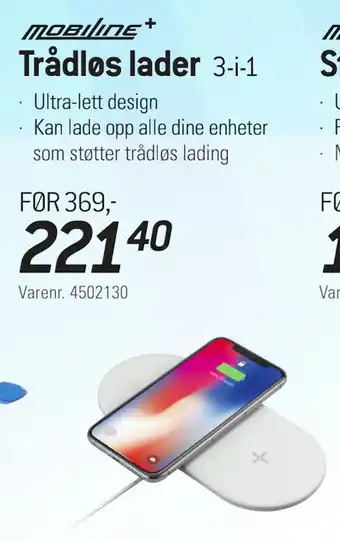 Thansen Trådløs lader tilbud