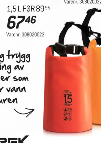 Thansen Vanntett veske tilbud