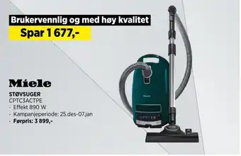 POWER Miele STØVSUGER tilbud