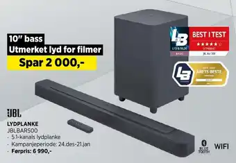 POWER LYDPLANKE tilbud