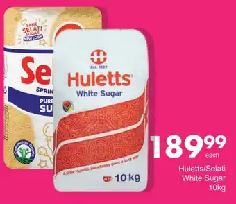 Coop Extra Huletts/Selati White Sugar 10kg tilbud