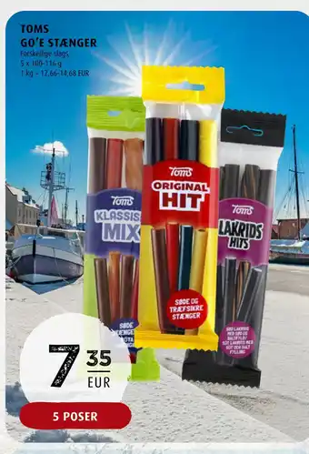 Scandinavian Park Toms go’e stænger tilbud