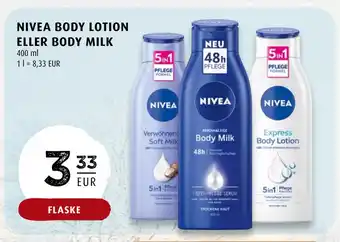 Scandinavian Park Nivea body lotion eller body milk tilbud