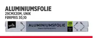 Jacobs Aluminiumsfolie tilbud