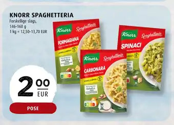 Scandinavian Park Knorr spaghetteria tilbud