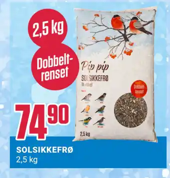 Europris Solsikkefrø tilbud