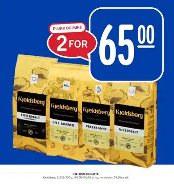 Rema 1000 Kjeldsberg kaffe tilbud