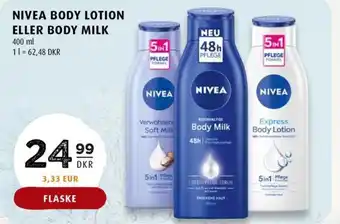 NIVEA BODY LOTION ELLER BODY MILK
