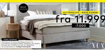 Skeidar Xov premium 10 i storm mørk beige tilbud