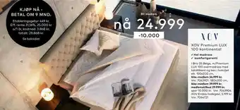 Skeidar Xov premium lux 100 kontinental tilbud