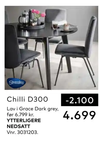 Skeidar Chilli d300 tilbud