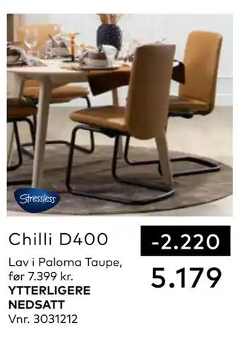 Skeidar Chilli d400 tilbud