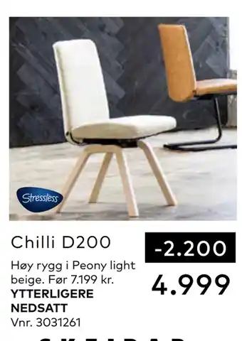 Skeidar Chilli d200 tilbud