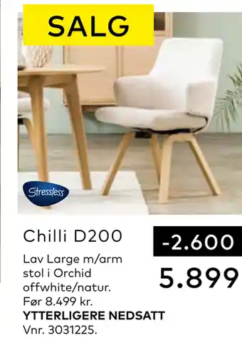 Skeidar Chilli d200 tilbud