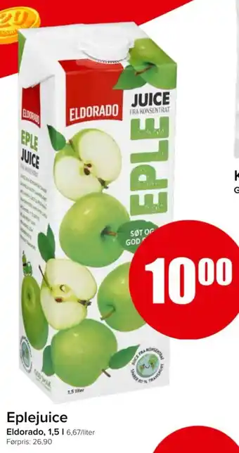 Spar Eplejuice tilbud