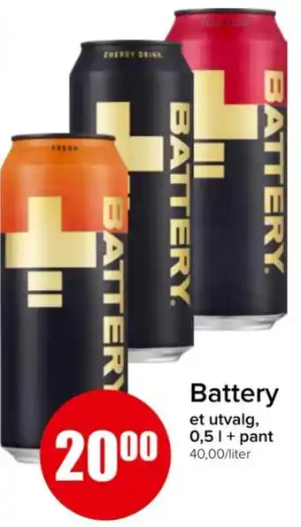 Spar Battery tilbud