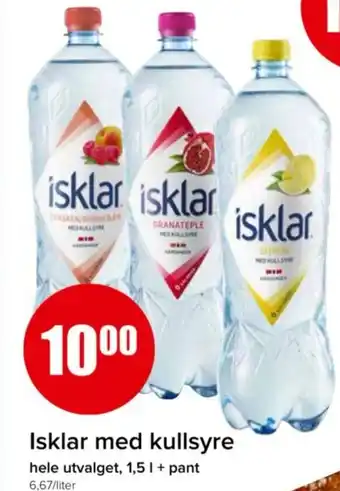Spar Isklar med kullsyre tilbud