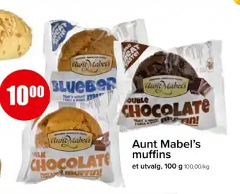 Spar Aunt Mabel's muffins tilbud