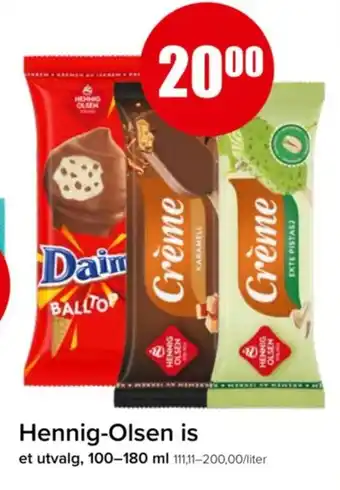Spar Hennig-Olsen is tilbud