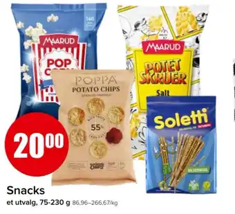 Spar Snacks tilbud