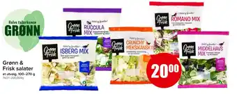 Spar Grønn & Frisk salater tilbud