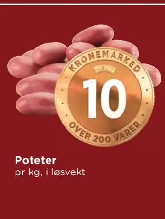 Meny Poteter tilbud