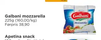 Meny Galbani mozzarella tilbud