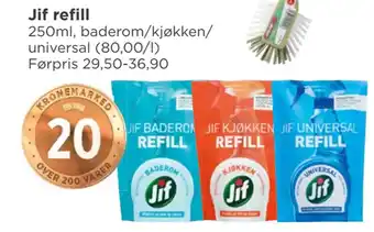 Meny Jif refill tilbud