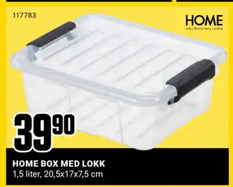 Europris Home box med lokk tilbud