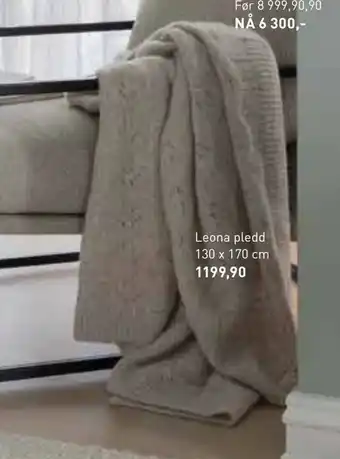 Kid Interiør Leona pledd tilbud