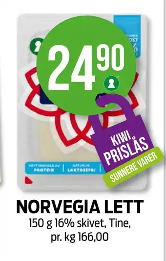 Kiwi Norvegia lett tilbud