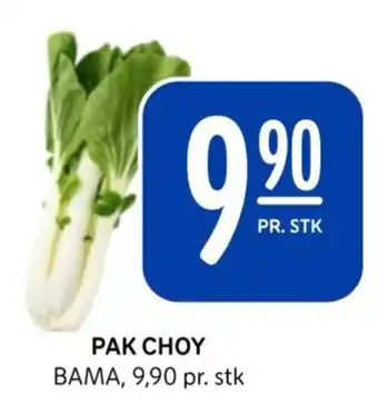 Rema 1000 PAK CHOY BAMA, 9,90 pr. stk tilbud