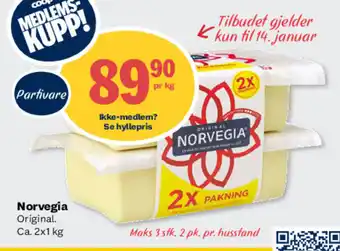 Coop Prix Norvegia tilbud