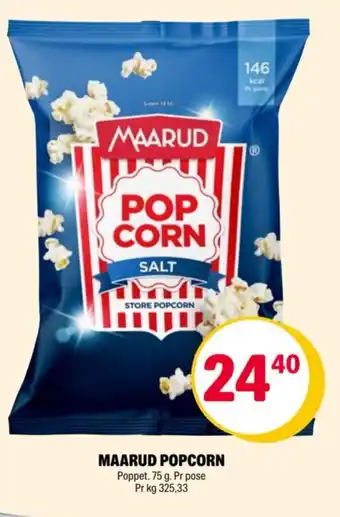 Coop Extra MAARUD POPCORN tilbud