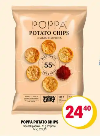 Coop Extra POPPA POTATO CHIPS tilbud