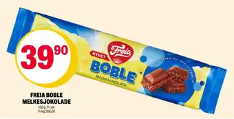 Coop Extra FREIA BOBLE MELKESJOKOLADE tilbud