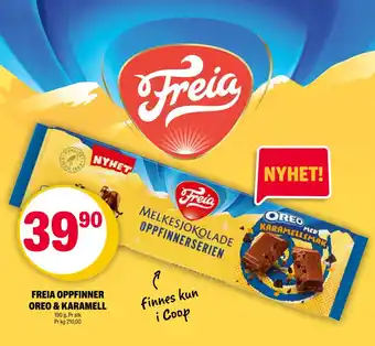 Coop Extra FREIA OPPFINNER OREO & KARAMELL tilbud