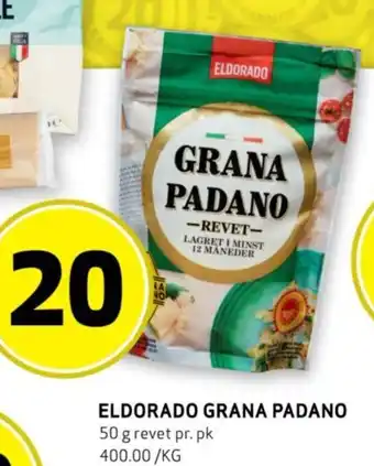 Bunnpris ELDORADO GRANA PADANO tilbud