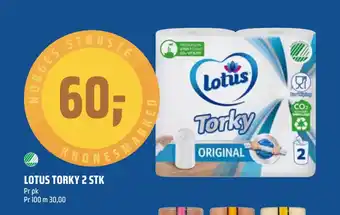 Coop Obs Lotus torky 2 stk tilbud